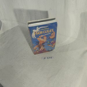 HERCULES A WALT DISNEY MASTERPIECE VHS TAPE CLAMSHELL GOOD CONDITION